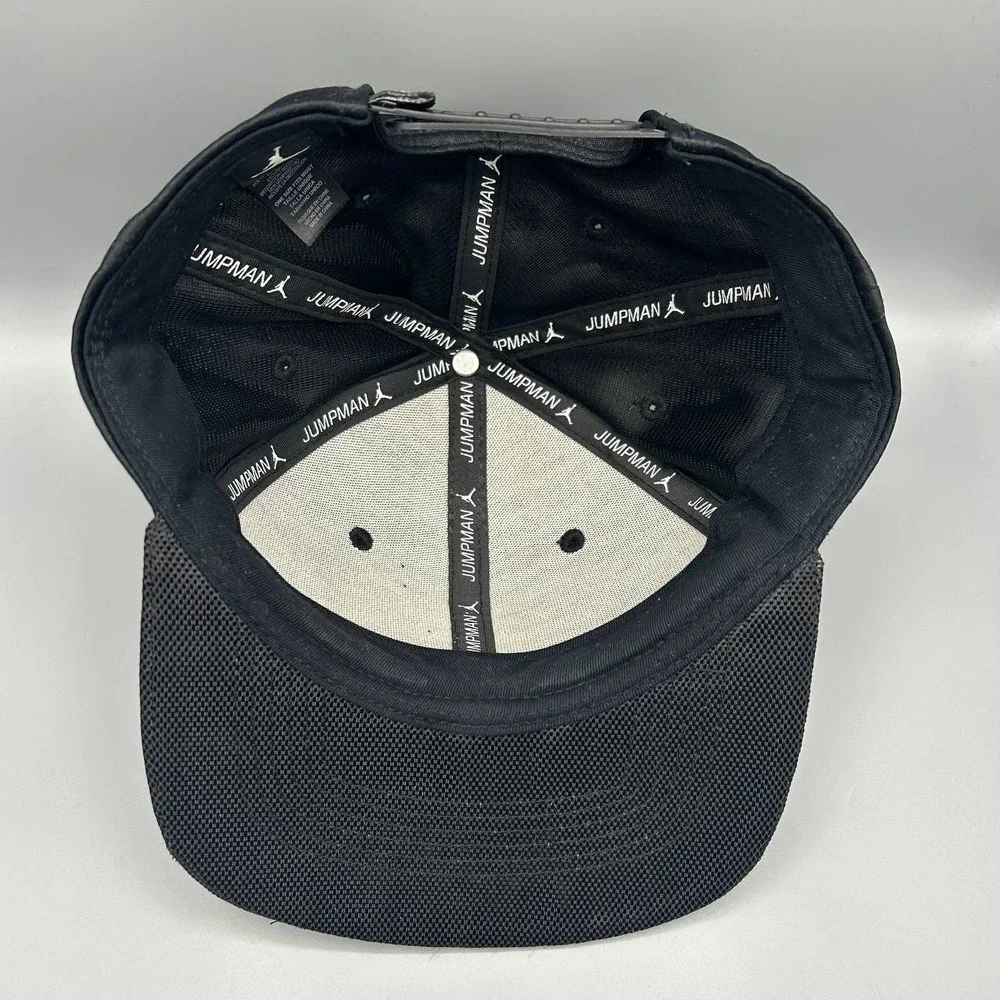 Air‎ Jordan 11 Hat Men Black Embroidered Jumpman Snap Back Cap